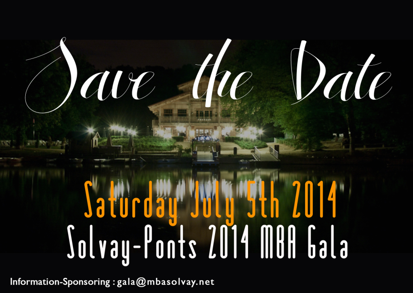 Gala MBA Ponts-Solvay